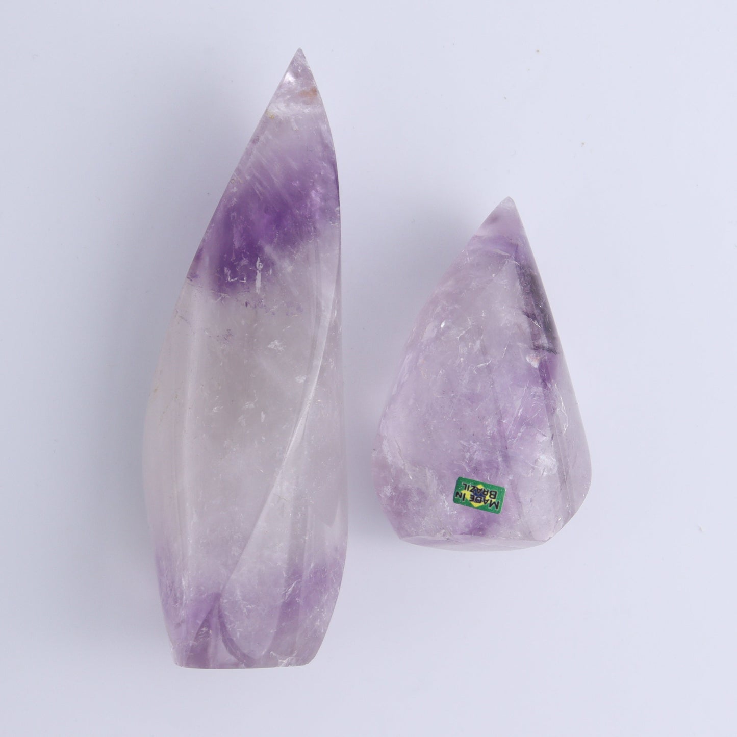 Imperfect Amethyst Flames Set of 6 - Expert Wholesale and Supplier of Wholesale Crystals & Bulk Gemstones, ["Amethyst","Brazil","flames"]
