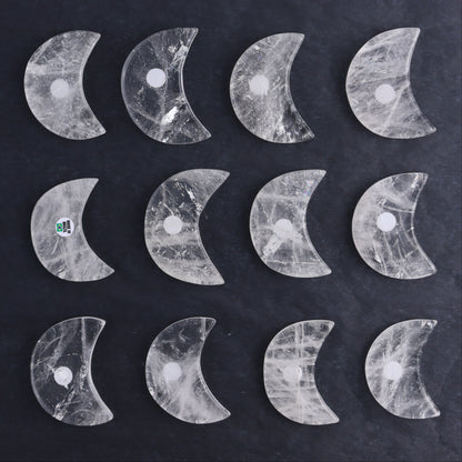 One Quartz Flat Moon from Brazil - Expert Wholesale and Supplier of Wholesale Crystals & Bulk Gemstones, ["Brazil","moons","Quartz"]