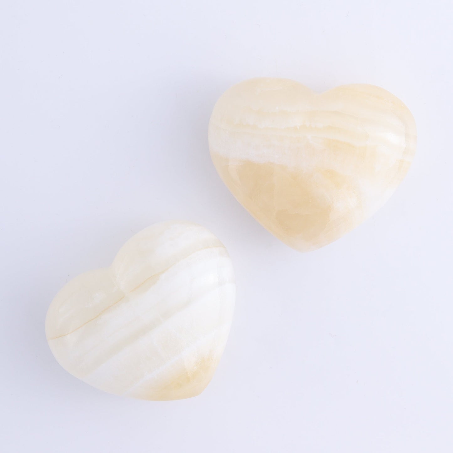Onyx/Calcite Hearts Set of 7 - Expert Wholesale and Supplier of Wholesale Crystals & Bulk Gemstones, ["Calcite","Hearts","Mexico","onyx"]