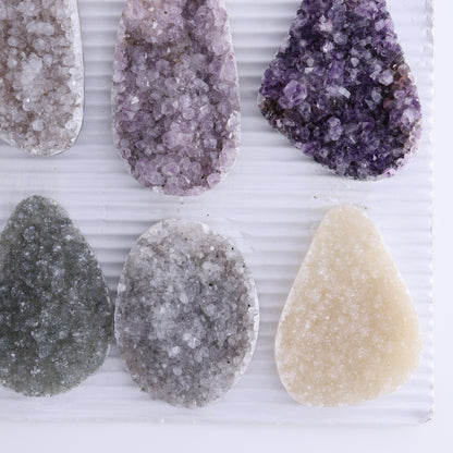 Uruguay Amethyst Cabs Set of 8 - Expert Wholesale and Supplier of Wholesale Crystals & Bulk Gemstones, ["Amethyst","Cabs","close_50","Uruguay"]