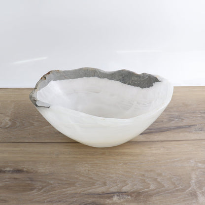 Mexican Onyx/Calcite Bowl 10"
