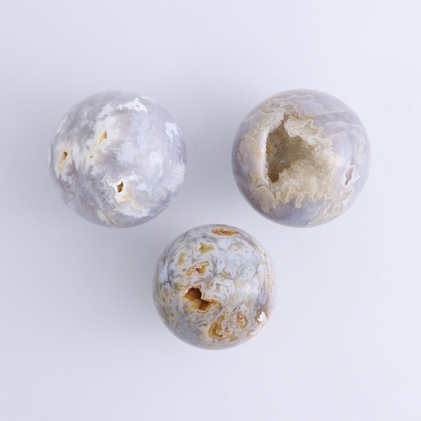 Agate Flames, Towers, Clouds and Spheres Set of 12 - Expert Wholesale and Supplier of Wholesale Crystals & Bulk Gemstones, ["Agate","Clouds","flames","Spheres","Towers"]