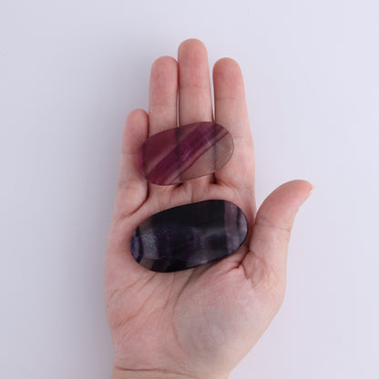 Fluorite Mixed Shapes Set of 7 - Expert Wholesale and Supplier of Wholesale Crystals & Bulk Gemstones, ["Fluorite","heart","Hearts","moons","Oval"]