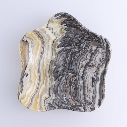 One Bowl Mexican Onyx/Calcite Yellow Zebra - Expert Wholesale and Supplier of Wholesale Crystals & Bulk Gemstones, ["bowl","Calcite","Catalog Onyx","Decorative Dish","Mexico","onyx"]