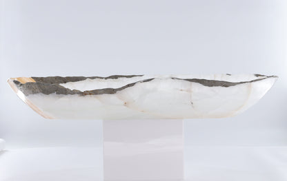 Onyx Canoe Bowl - Expert Wholesale and Supplier of Wholesale Crystals & Bulk Gemstones, ["Bowls","canoe","Mexico","onyx"]