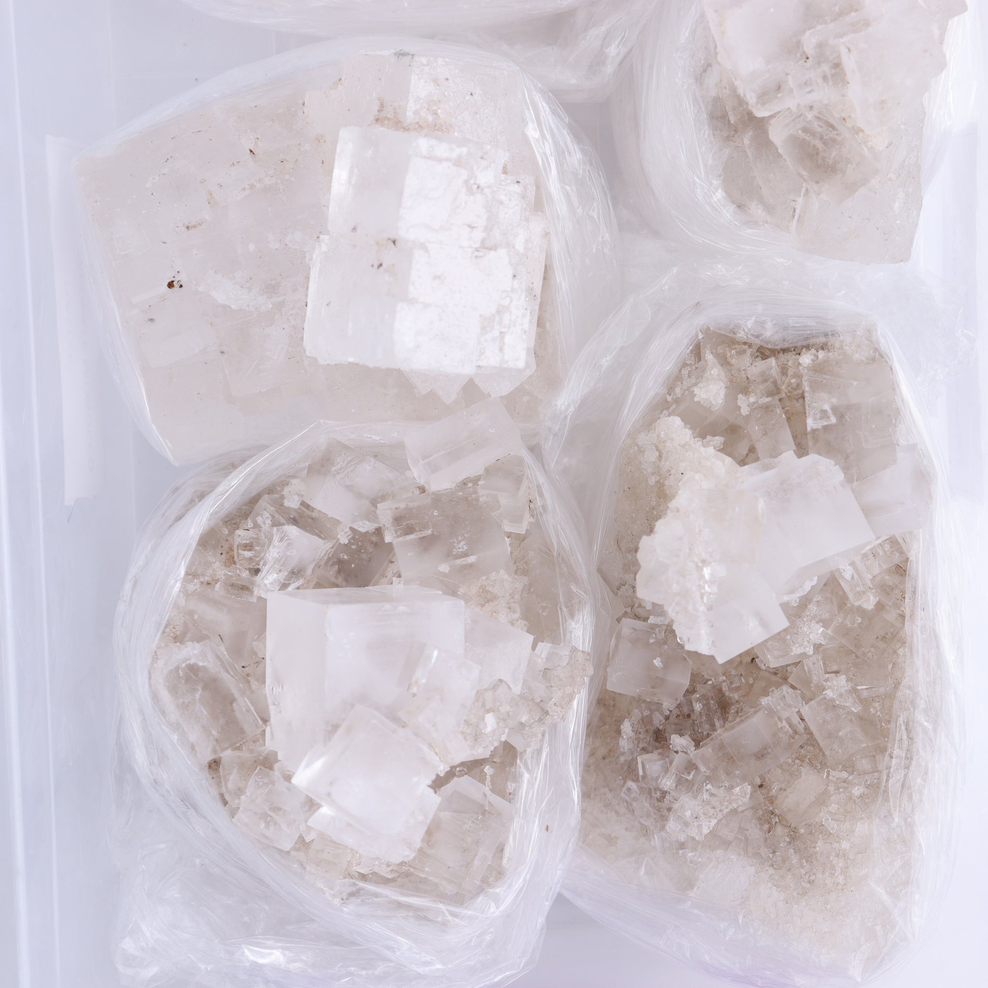 Halite Flat from Morocco - Expert Wholesale and Supplier of Wholesale Crystals & Bulk Gemstones, ["Clusters","Flats","Halite","Morocco"]