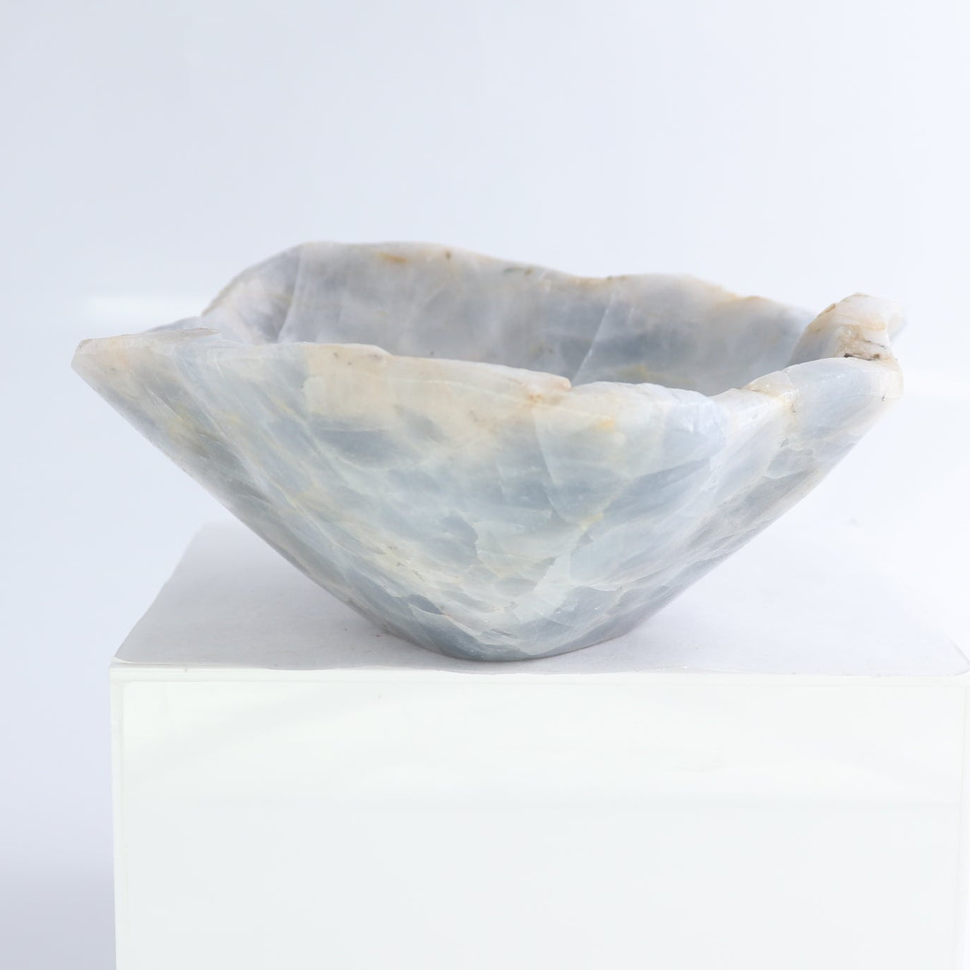 Blue Calcite Bowl
