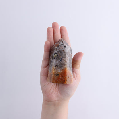 Mosaic Quartz Towers Set of 5 - Expert Wholesale and Supplier of Wholesale Crystals & Bulk Gemstones, ["Madagascar","Mosaic Quartz","Quartz"]