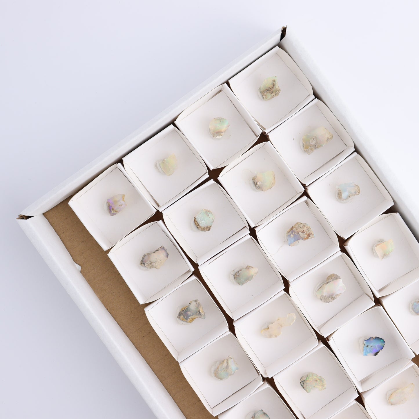 Ethiopian Opal Set of 24 - Expert Wholesale and Supplier of Wholesale Crystals & Bulk Gemstones, ["Ethiopia","ethiopian opal","Opal"]