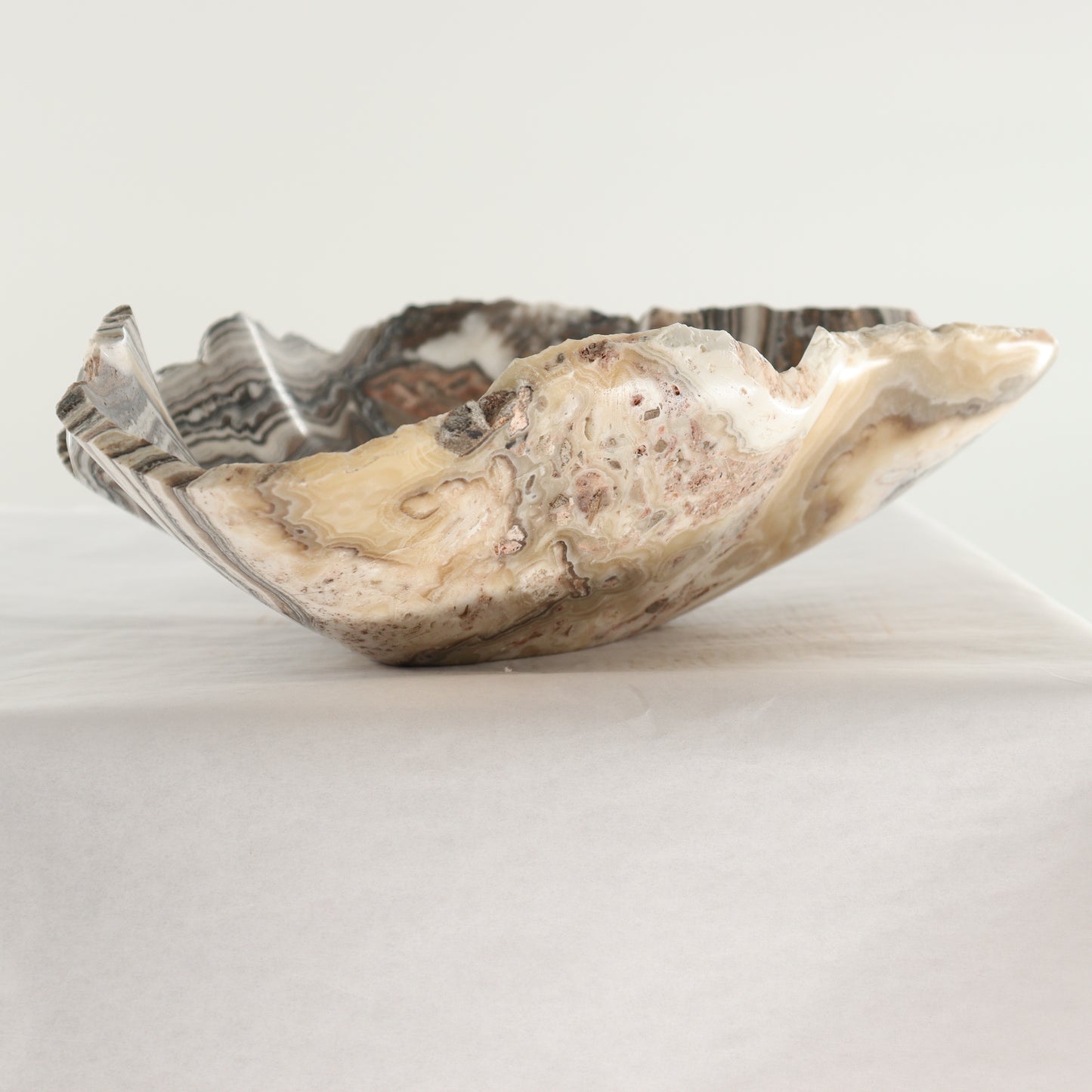 Zebra Onyx Bowl - Expert Wholesale and Supplier of Wholesale Crystals & Bulk Gemstones, ["Bowls","Mexico","onyx"]