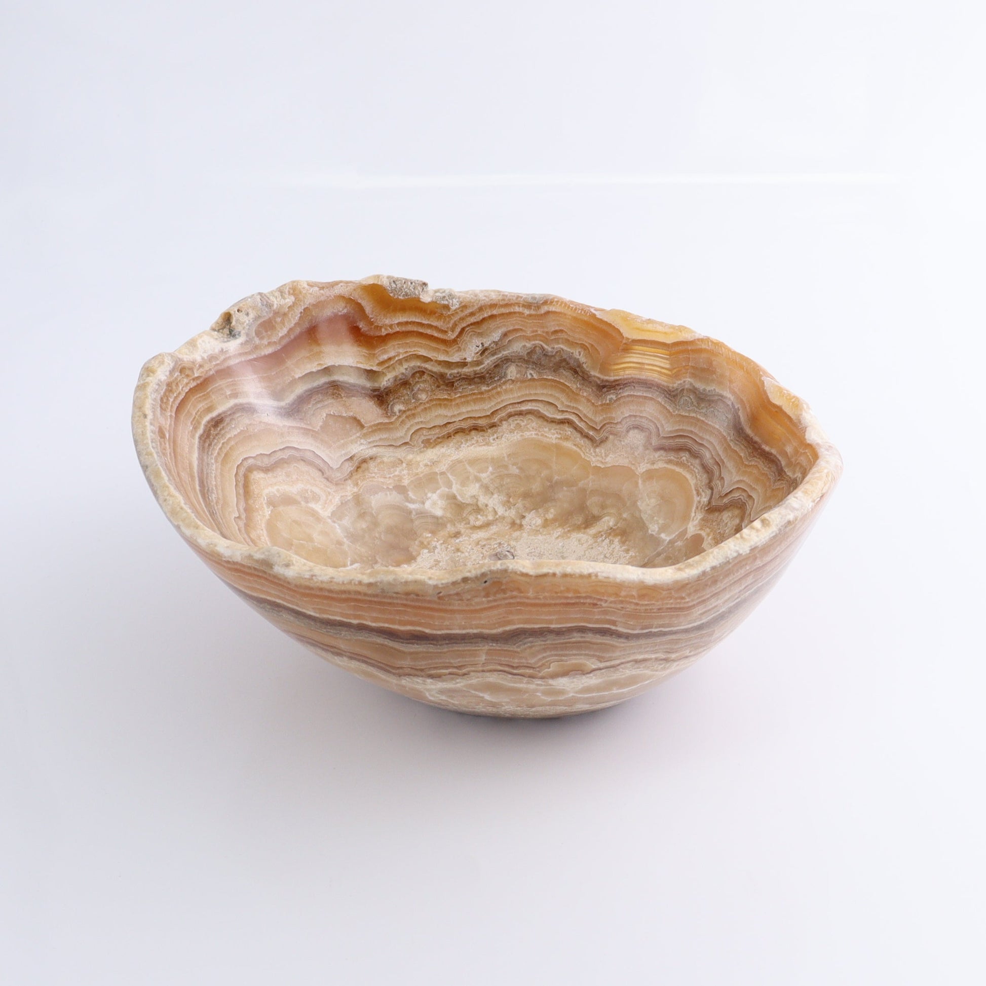 Mexican Onyx/Calcite Bowl - Expert Wholesale and Supplier of Wholesale Crystals & Bulk Gemstones, ["Bowls","Calcite","Mexico","onyx"]