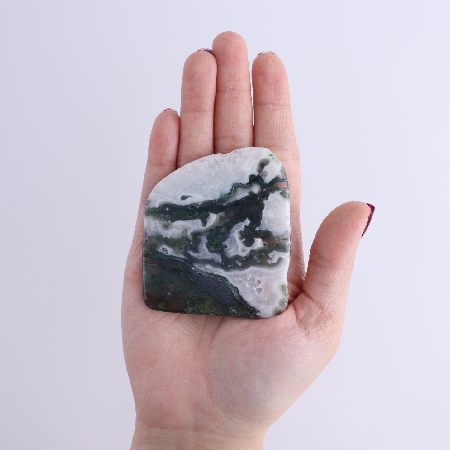 Moss Agate Slices & Slabs Set of 4 - Expert Wholesale and Supplier of Wholesale Crystals & Bulk Gemstones, ["Agate","Moss Agate","Slices and Slabs"]