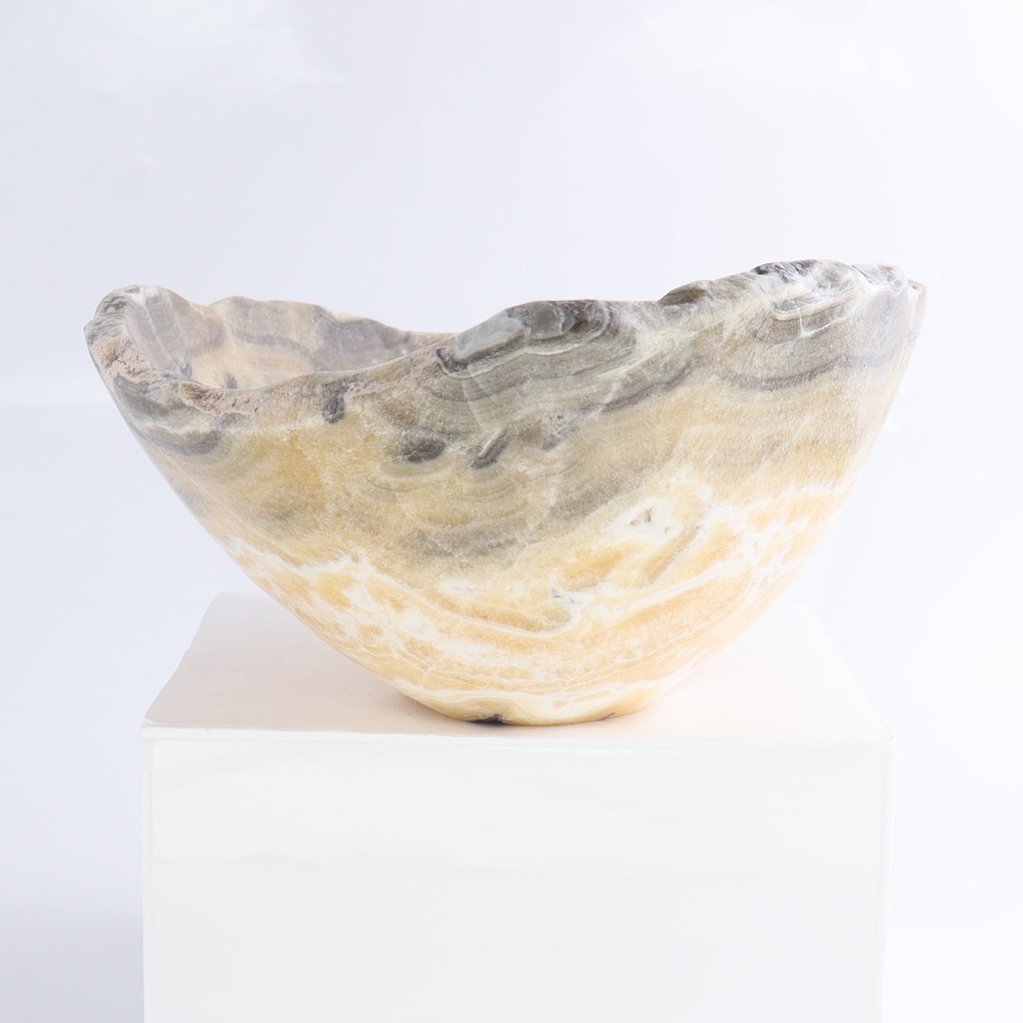 Mexican Onyx/Calcite Bowl - Expert Wholesale and Supplier of Wholesale Crystals & Bulk Gemstones, ["Bowls","Calcite","Mexico","onyx"]