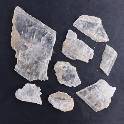 Selenite Slices Set of 8 - Expert Wholesale and Supplier of Wholesale Crystals & Bulk Gemstones, ["selenite","Slices and Slabs"]