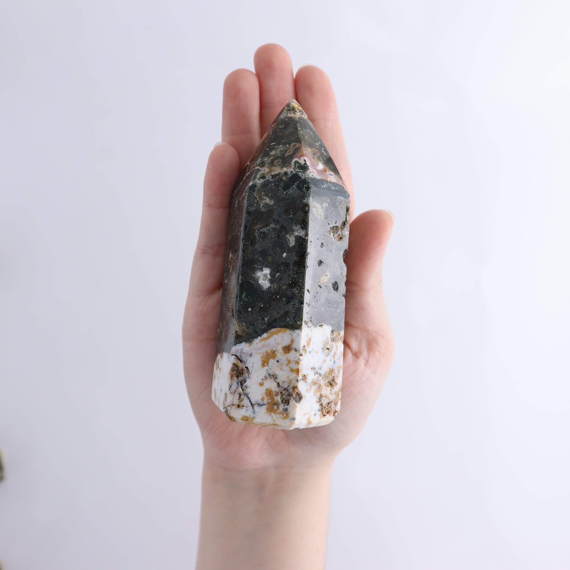 Ocean Jasper Towers Set of 4 - Expert Wholesale and Supplier of Wholesale Crystals & Bulk Gemstones, ["Madagascar","Ocean Jasper","Towers"]