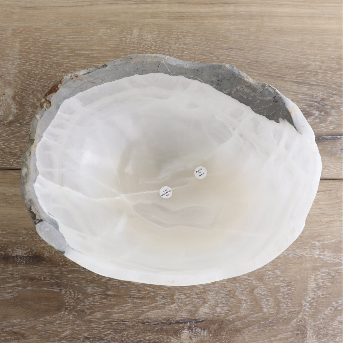 Mexican Onyx/Calcite Bowl 10"