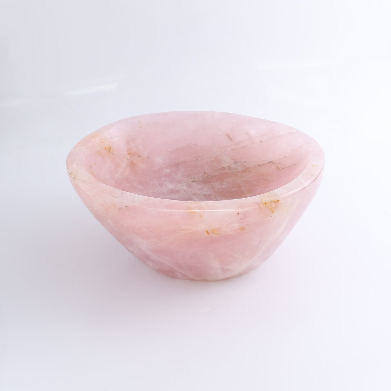 Rose Quartz Bowl 10"