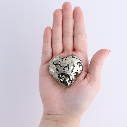 Pyrite Hearts Set of 9 - Expert Wholesale and Supplier of Wholesale Crystals & Bulk Gemstones, ["Hearts","Peru","Pyrite"]