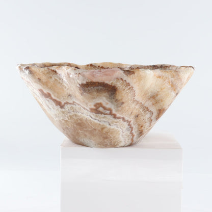 Mexican Onyx/Calcite Bowl 16"