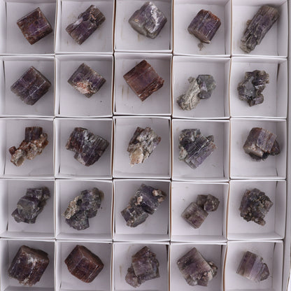 Purple Aragonite Set of 35 - Expert Wholesale and Supplier of Wholesale Crystals & Bulk Gemstones, ["aragonite","Purple Aragonite","Spain"]