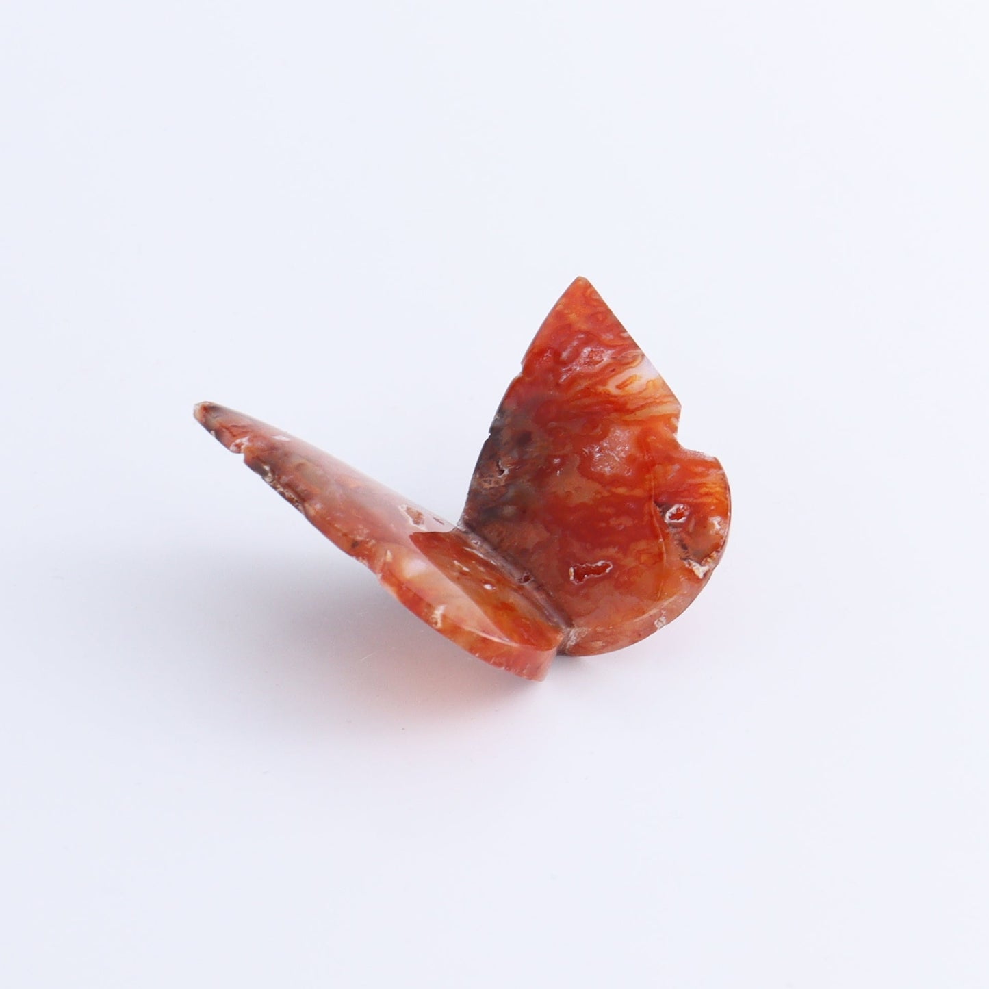 One Carnelian Butterfly - Expert Wholesale and Supplier of Wholesale Crystals & Bulk Gemstones, ["Butterflies","Butterfly","carnelian"]