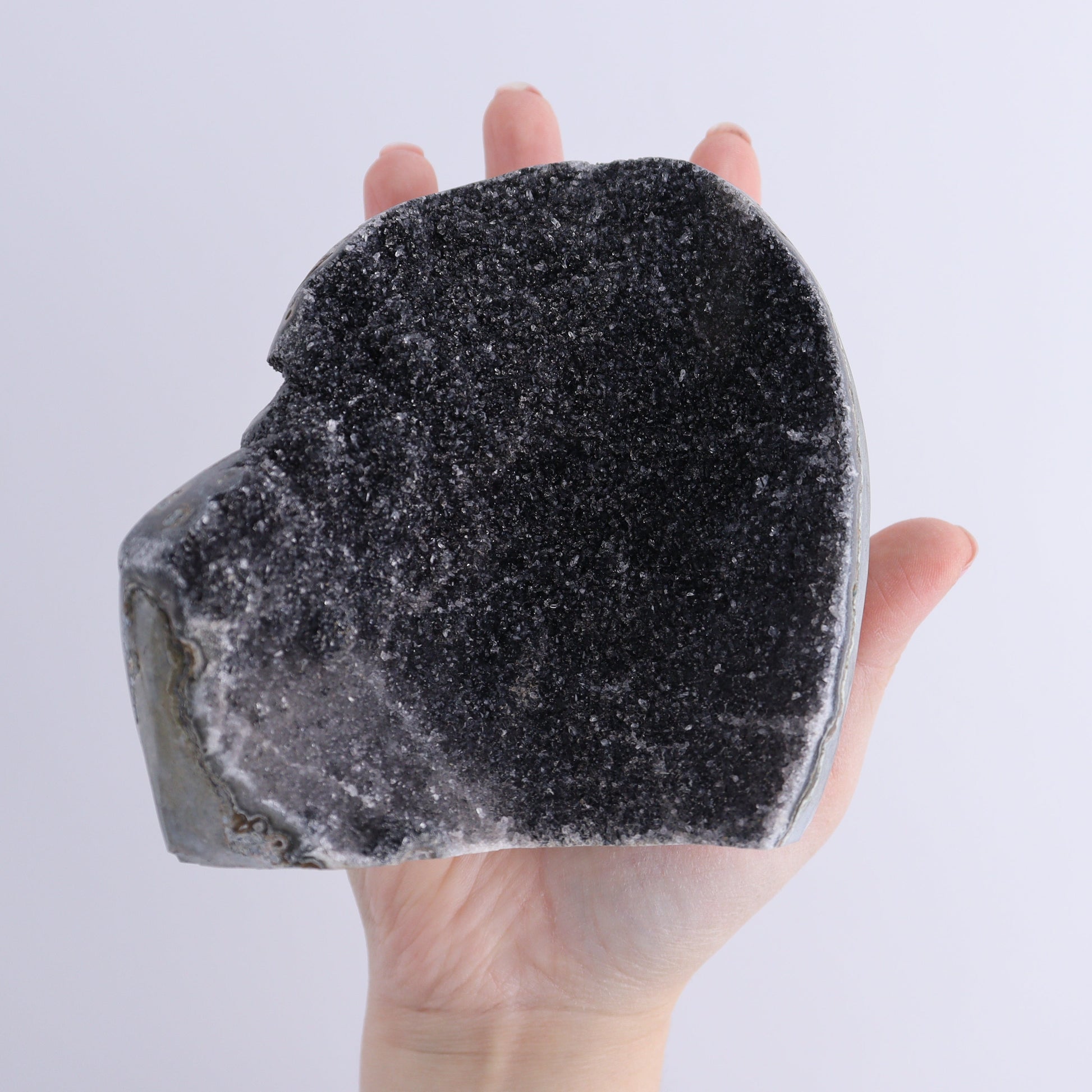 Uruguay Amethyst Cut Base Set of 2 - Expert Wholesale and Supplier of Wholesale Crystals & Bulk Gemstones, ["Amethyst","Cut Base","Uruguay"]