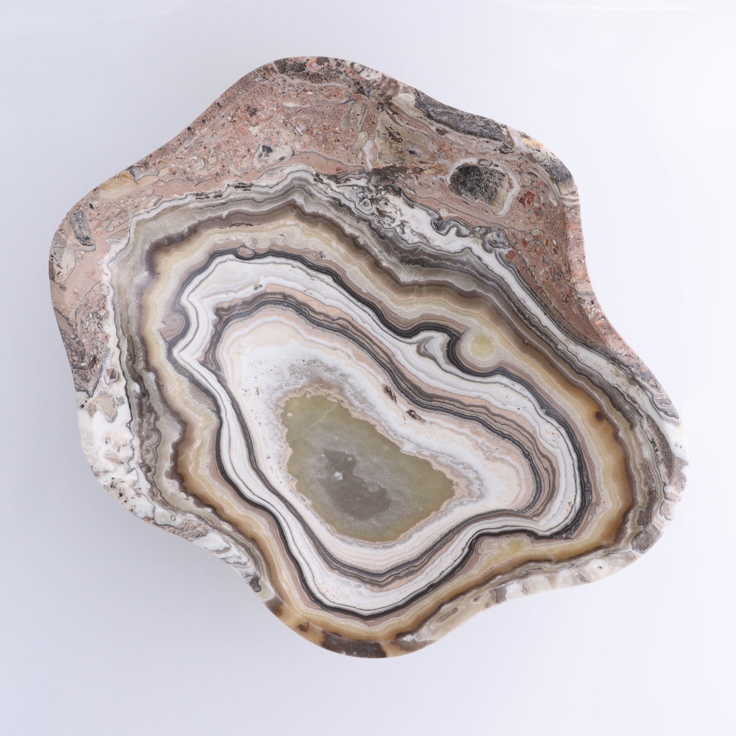 Mexican Onyx/Calcite Bowl - Expert Wholesale and Supplier of Wholesale Crystals & Bulk Gemstones, ["Bowls","Calcite","Mexico","onyx"]