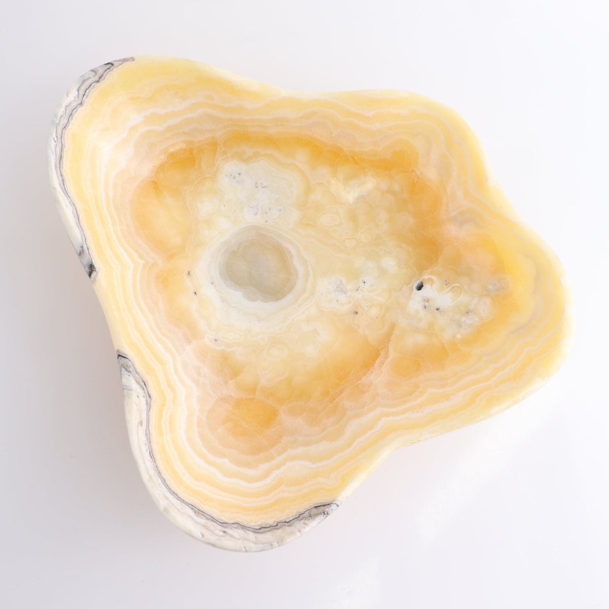 Mexican Onyx/Calcite Bowl 10"