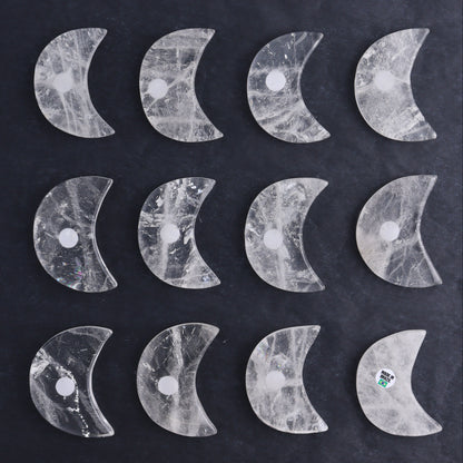 One Quartz Flat Moon from Brazil - Expert Wholesale and Supplier of Wholesale Crystals & Bulk Gemstones, ["Brazil","moons","Quartz"]
