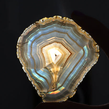 Iris Agate Slices Set of 6 - Expert Wholesale and Supplier of Wholesale Crystals & Bulk Gemstones, ["Agate","Iris Agate","Slices and Slabs"]