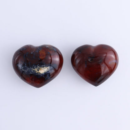 Carnelian Hearts Set of 8 - Expert Wholesale and Supplier of Wholesale Crystals & Bulk Gemstones, ["carnelian","Hearts","Madagascar"]