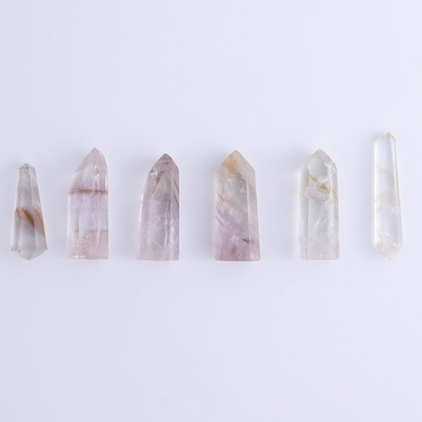 Powellite Towers Set of 24 - Expert Wholesale and Supplier of Wholesale Crystals & Bulk Gemstones, ["Powellite","Towers"]