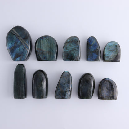 Labradorite Freeform Set of 10 - Expert Wholesale and Supplier of Wholesale Crystals & Bulk Gemstones, ["Freeforms","Labradorite","Madagascar"]