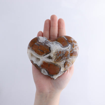Brecciated Jasper Set of 6 - Expert Wholesale and Supplier of Wholesale Crystals & Bulk Gemstones, ["Brecciated Jasper","close_30","Hearts","Indonesia"]