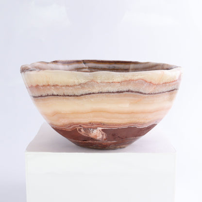 Mexican Onyx/Calcite Bowl - Expert Wholesale and Supplier of Wholesale Crystals & Bulk Gemstones, ["Bowls","Calcite","Mexico","onyx"]