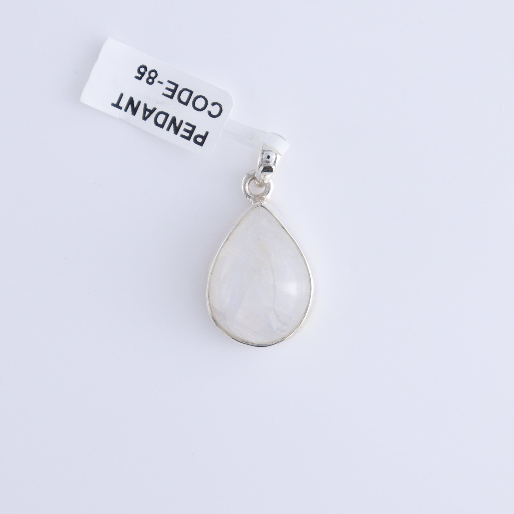 One Rainbow Moonstone Sterling Silver Pendant (chain not included) - Expert Wholesale and Supplier of Wholesale Crystals & Bulk Gemstones, ["Pendant","Rainbow Moonstone","Sterling Silver"]
