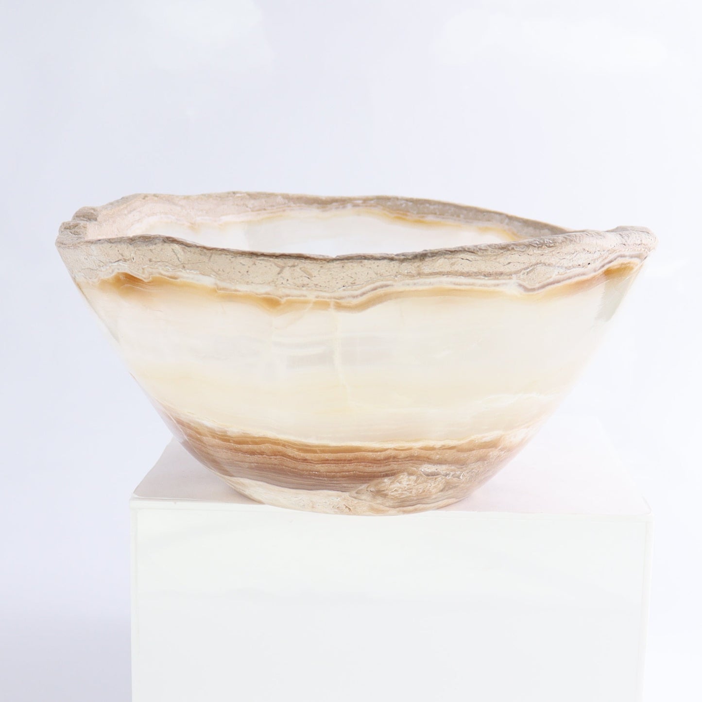 Mexican Onyx/Calcite Bowl - Expert Wholesale and Supplier of Wholesale Crystals & Bulk Gemstones, ["Bowls","Calcite","Mexico","onyx"]