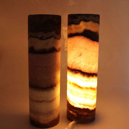Onyx Lamps Set of 2 - Expert Wholesale and Supplier of Wholesale Crystals & Bulk Gemstones, ["Lamps","Mexico","onyx"]