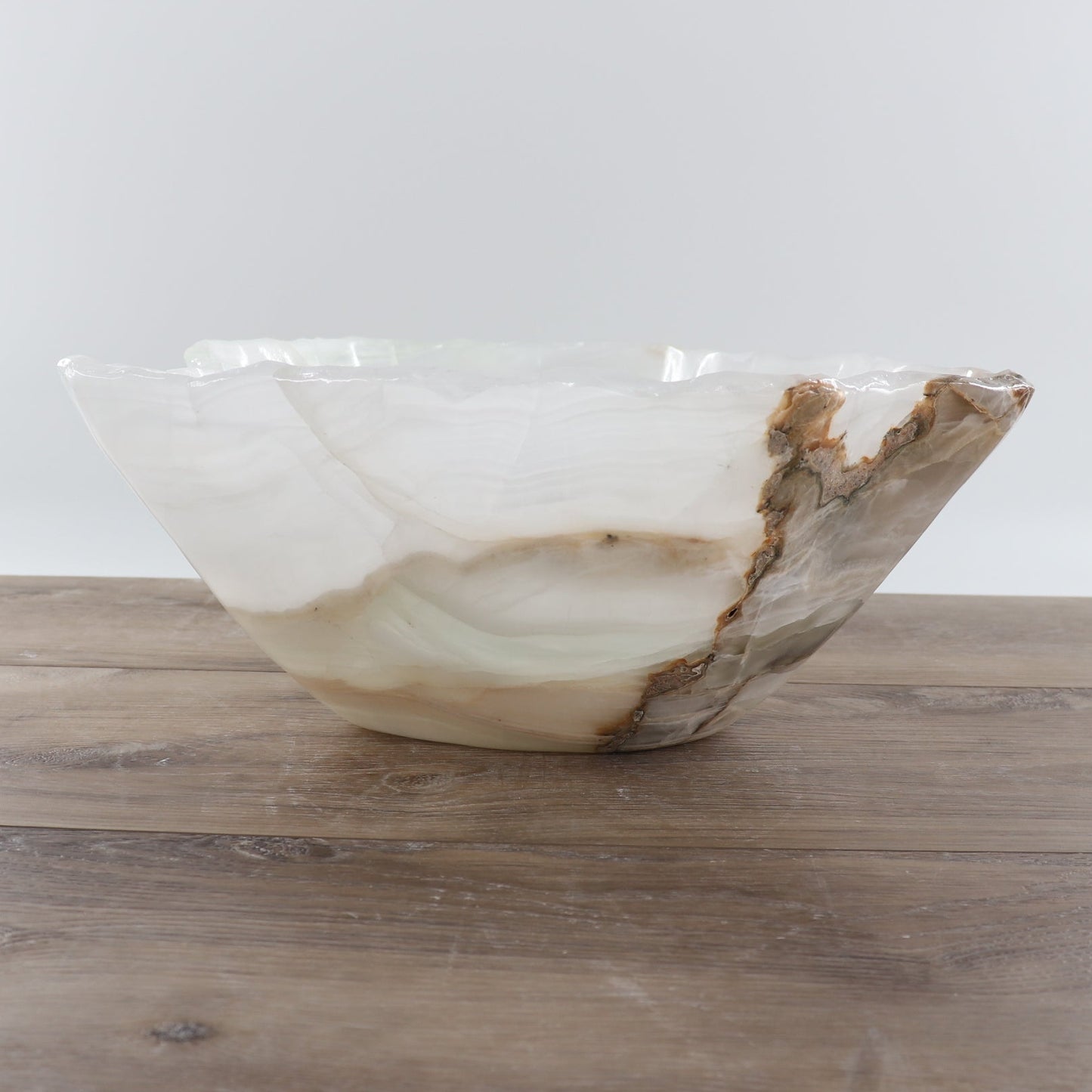 Mexican Onyx/Calcite Bowl 16"