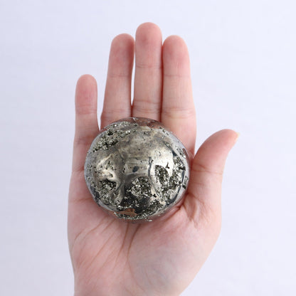 Pyrite Spheres Set of 4