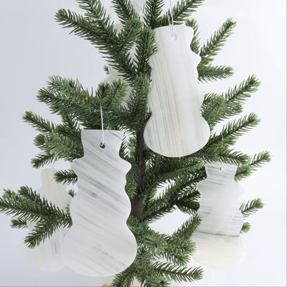 One White Onyx Snowman Ornament - Expert Wholesale and Supplier of Wholesale Crystals & Bulk Gemstones, ["Catalog Onyx","Mexico","onyx","Ornament","snowmans"]