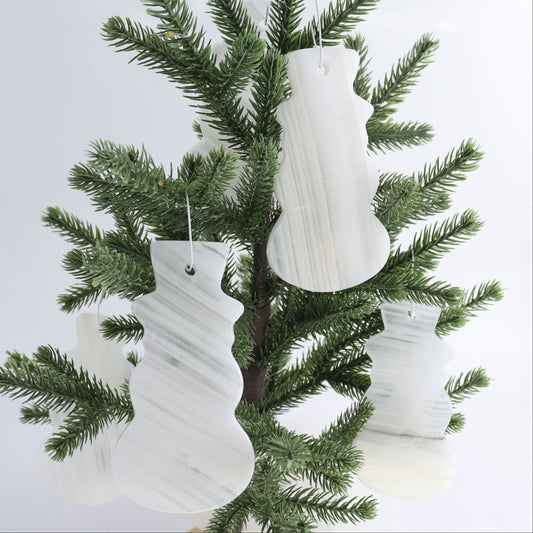 One White Onyx Snowman Ornament - Expert Wholesale and Supplier of Wholesale Crystals & Bulk Gemstones, ["Catalog Onyx","Mexico","onyx","Ornament","snowmans"]