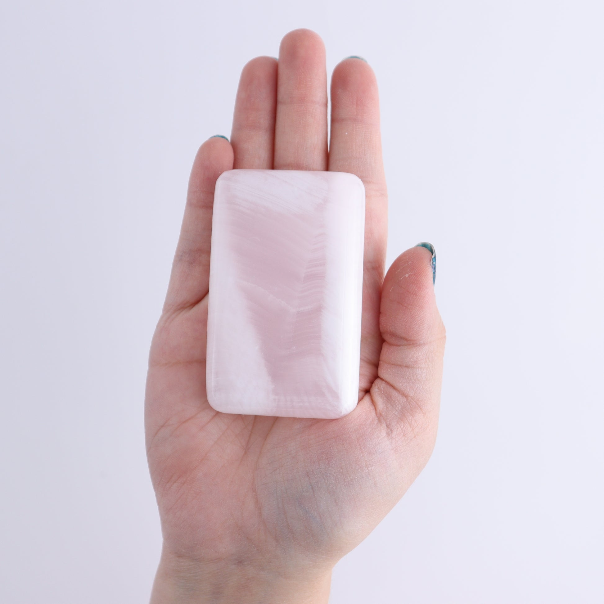 Pink Mangano Calcite Rectangles Set of 8 - Expert Wholesale and Supplier of Wholesale Crystals & Bulk Gemstones, ["Calcite","Madagascar","Pink Calcite","Rectangle"]