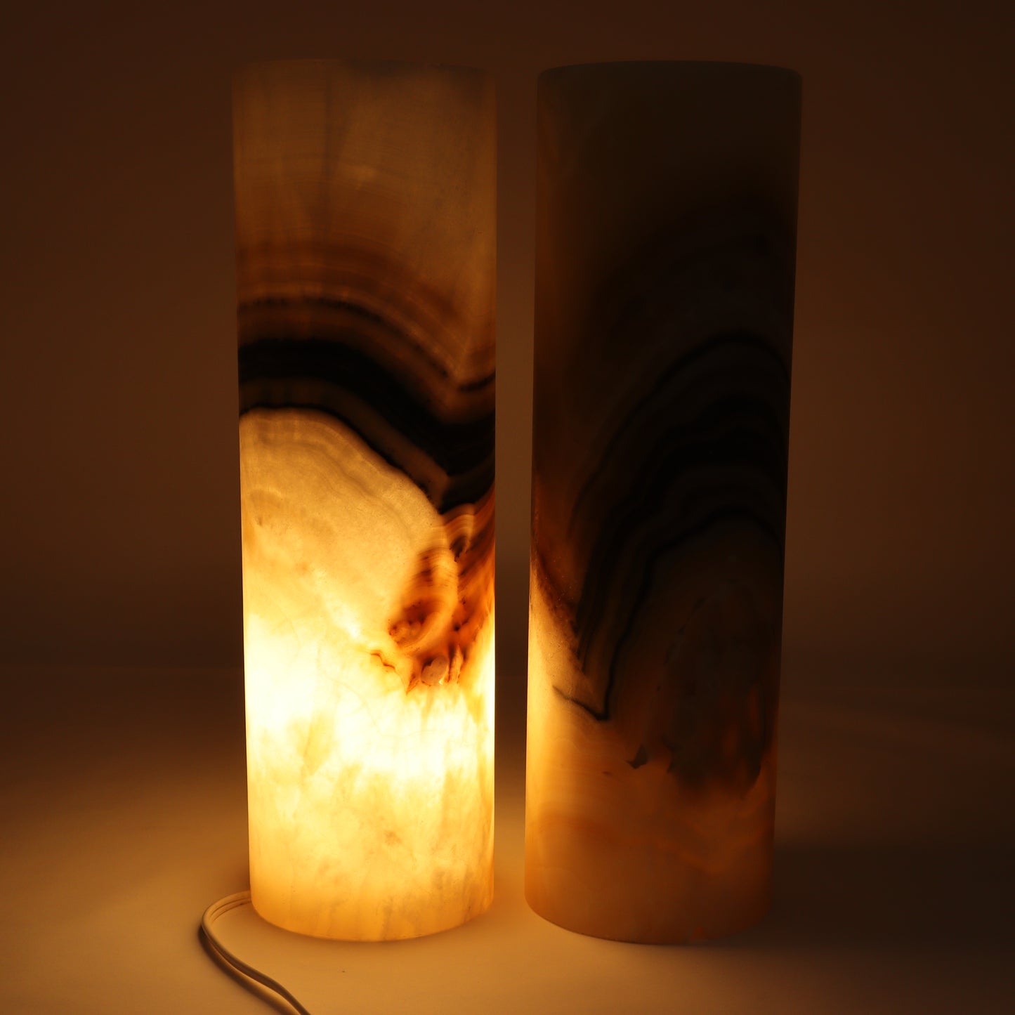 Onyx Lamps Set of 2 - Expert Wholesale and Supplier of Wholesale Crystals & Bulk Gemstones, ["Lamps","Mexico","onyx"]
