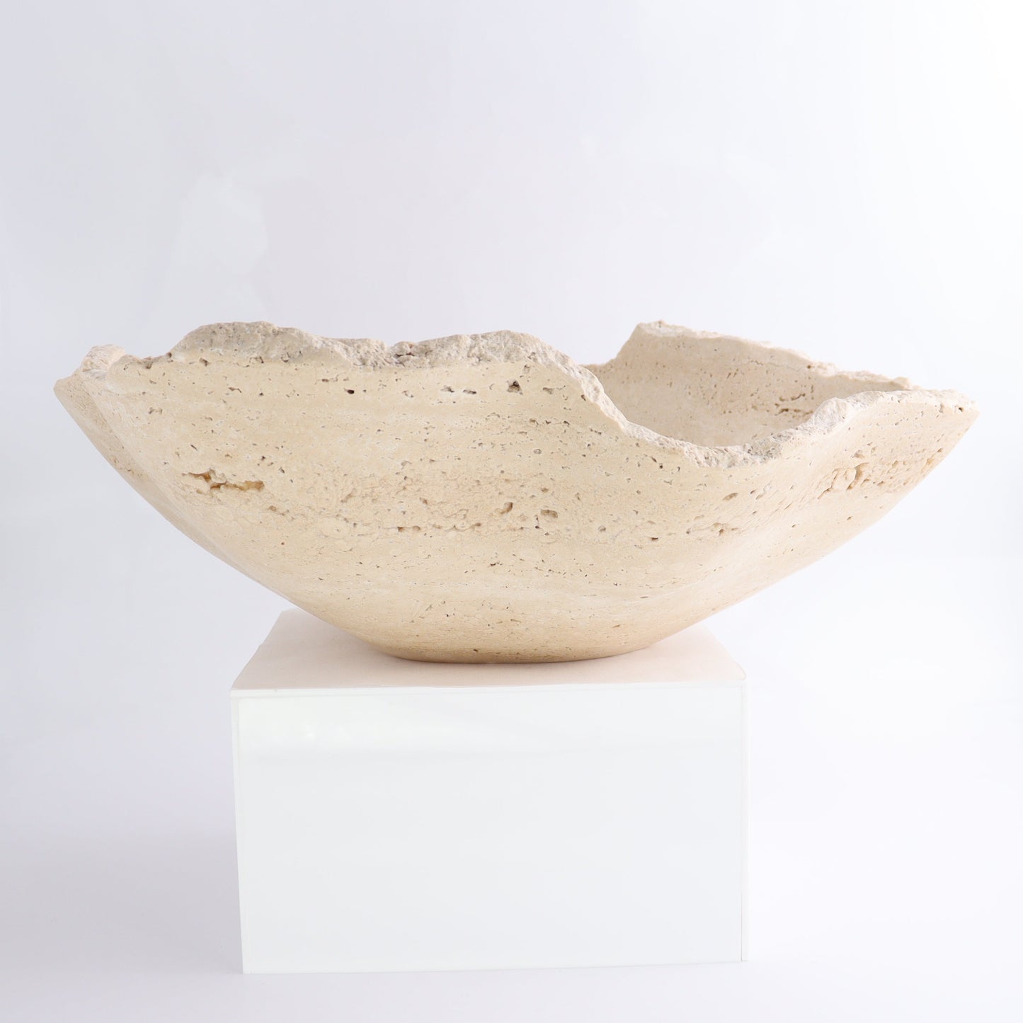 Travertine Bowl - Expert Wholesale and Supplier of Wholesale Crystals & Bulk Gemstones, ["Bowls","Mexico","Travertine"]