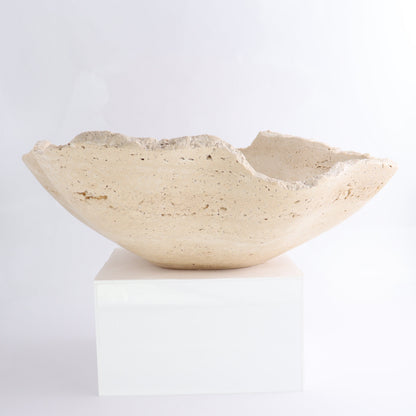Travertine Bowl - Expert Wholesale and Supplier of Wholesale Crystals & Bulk Gemstones, ["Bowls","Mexico","Travertine"]