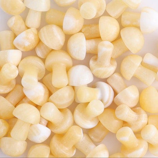 50 pcs Orange Calcite Mini Mushrooms - Expert Wholesale and Supplier of Wholesale Crystals & Bulk Gemstones, ["Calcite","Mushrooms","Orange Calcite"]