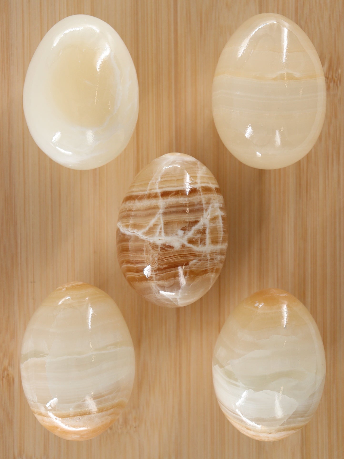 Onyx Eggs Set of 5