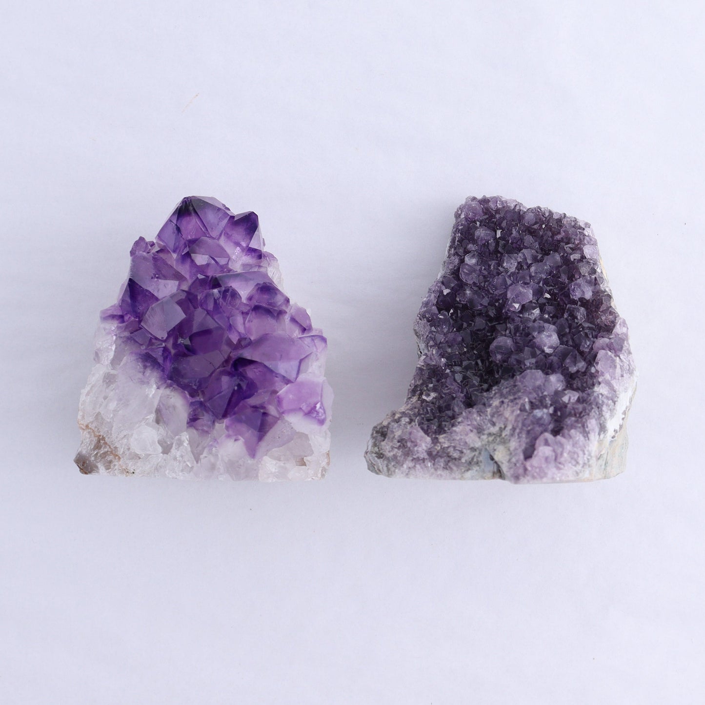 Uruguay Amethyst Cut Base Set of 8 - Expert Wholesale and Supplier of Wholesale Crystals & Bulk Gemstones, ["Amethyst","Cut Base","Uruguay"]