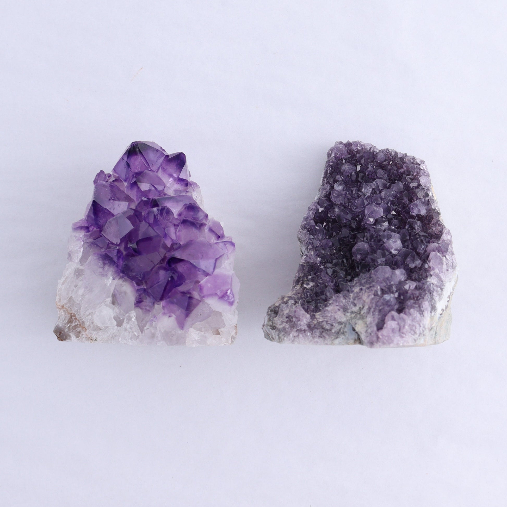 Uruguay Amethyst Cut Base Set of 8 - Expert Wholesale and Supplier of Wholesale Crystals & Bulk Gemstones, ["Amethyst","Cut Base","Uruguay"]